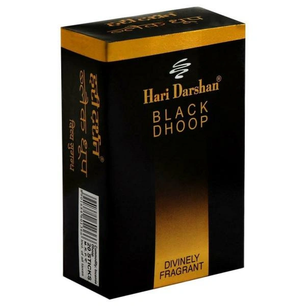 Hari Darshan Black Dhoop Sticks 20 pcs