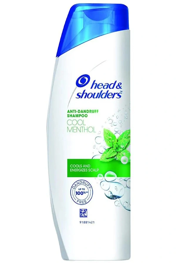 Head & shoulders Cool Menthol Anti-Dandruff Shampoo - Cools & Energizes Scal