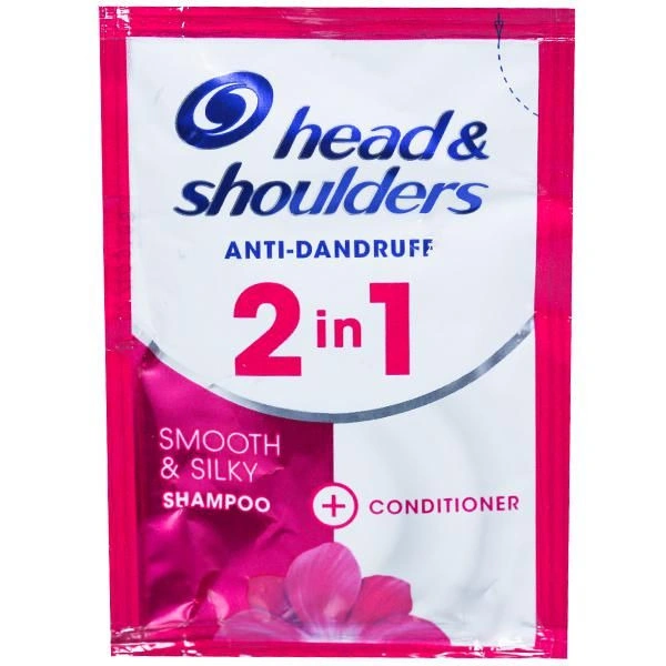 Head & Shoulders Anti Dandruff 2 In 1 Smooth & Silky Shampoo