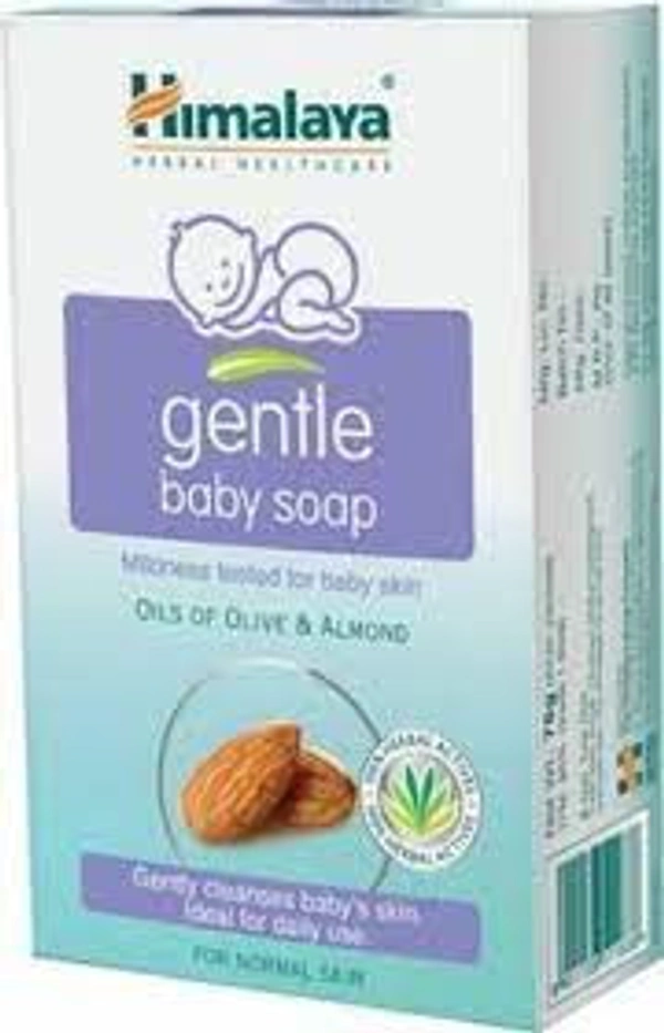 Himalaya Gentle Baby Soap, 125 g
