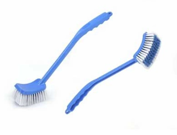 HomeOne Single Hockey Plastic Toilet Brush – 1Pc