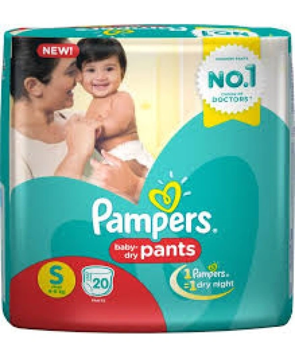 PAMPERS HAPPY SKIN PANTS S SIZE 30
