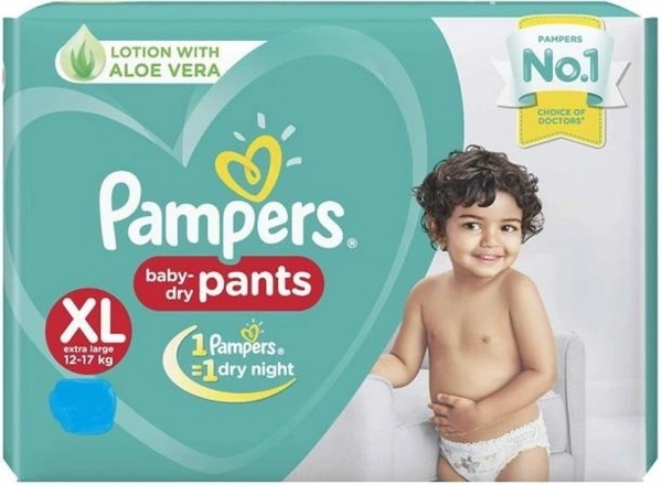 PAMPERS EXTRA LARGE XL  17 PANTS