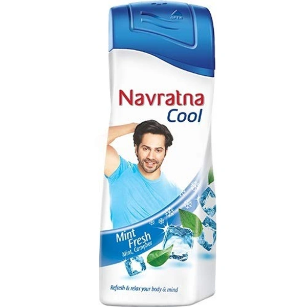 Navratna Cool Talc Mint Fresh,