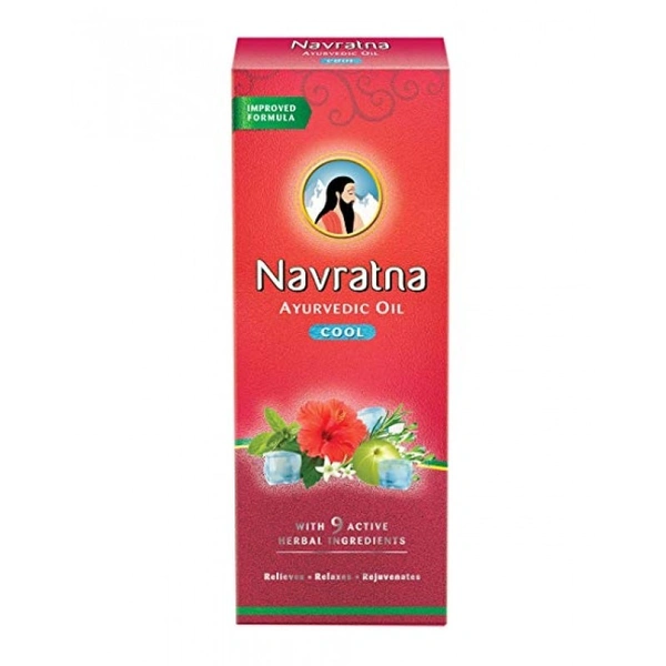 NAVRATNA AYURVEDIC OIL COOL 50ML