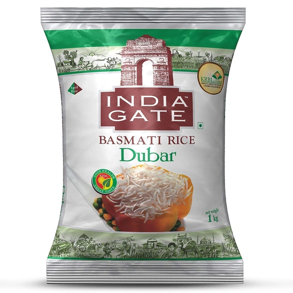 INDIA GATE BASMATI RICE DUBAR 1KG