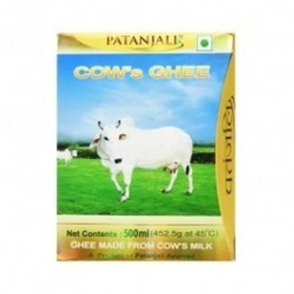 Patanjali Cow Ghee, 500 ml