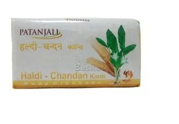 Patanjali Haldi - Chandan Kanti Body Cleanser, 75 g