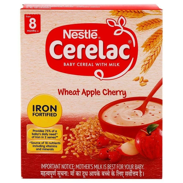Cerelac Baby Cereal wheat apple 6 to 24