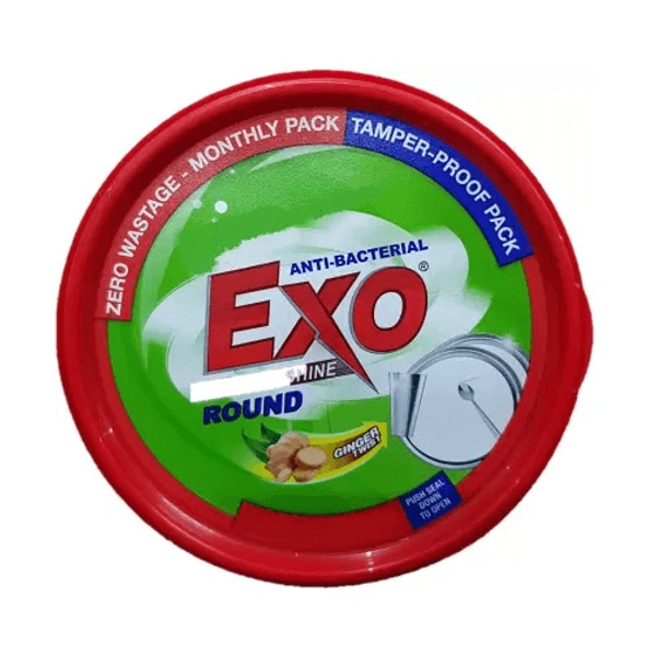 Exo Touch  Round 500g Free Scrubber Rs 10