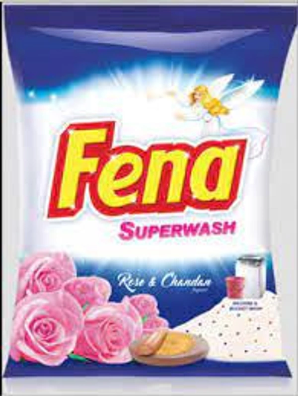 Fena Rose & Chandan Superwash Germclean Detergent Powder 85 gm Rs 10 Free 45 gm Extra