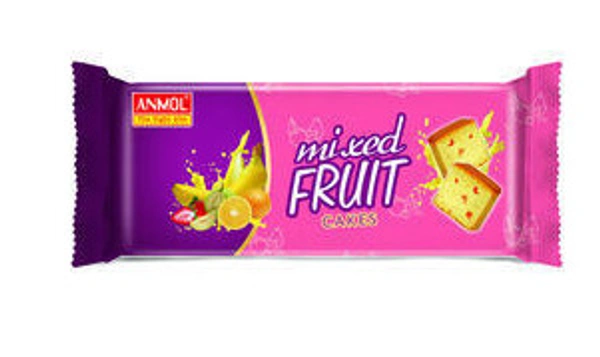 Cake mixed fruits