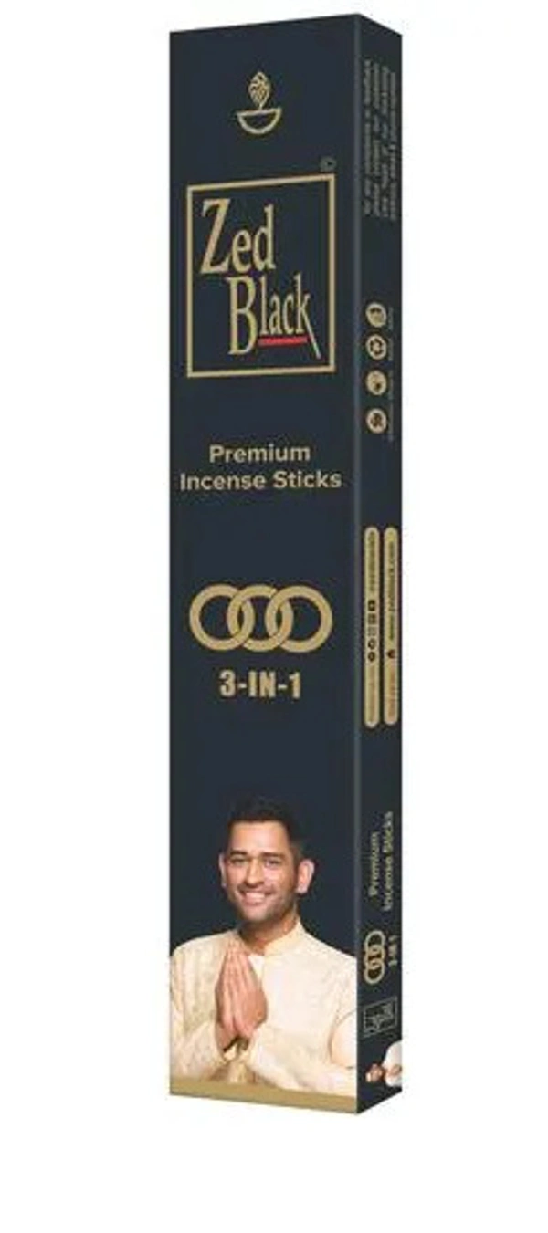 Zed black 3in1 agarbatti