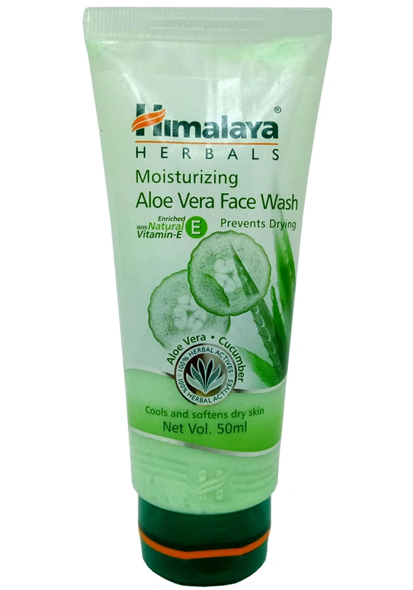 Himalaya moisturizing aloe vera face wash 