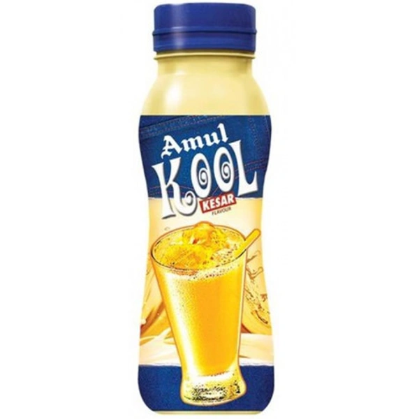 Amul Kool Milk - kesar Flavour, 180 ml