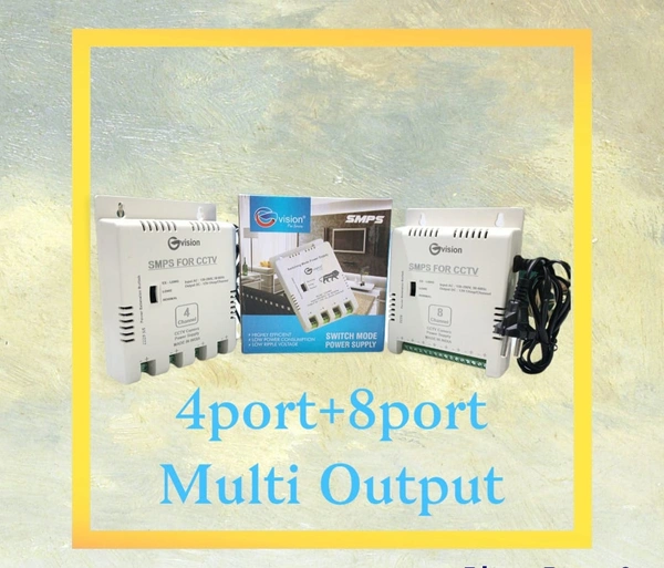 4+8 Multi Port Combo
