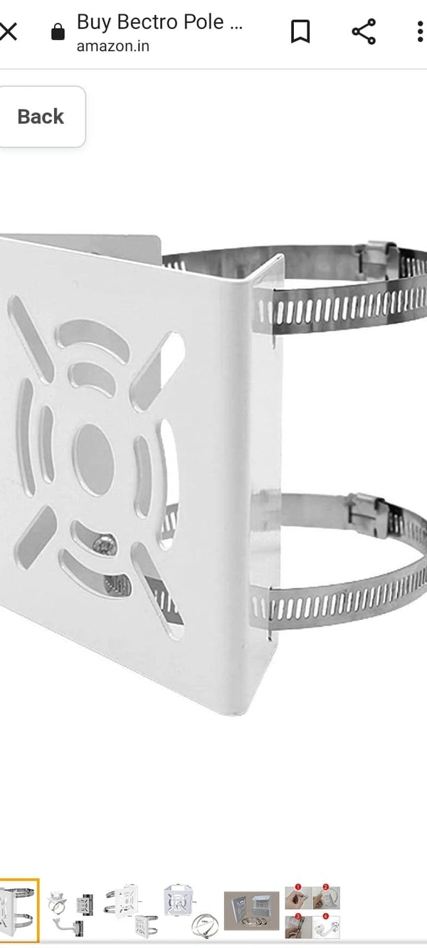 Pole Mount Plate Big