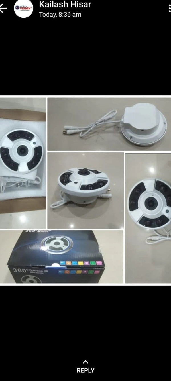 2.4 Mp Night Vision Fish Eye Camera