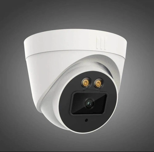 4 Mp Ip  Dome Colour Night Vision With Audio 