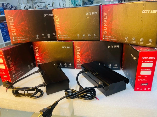 Cctv Smps FR Mettal 4+8ch Combo