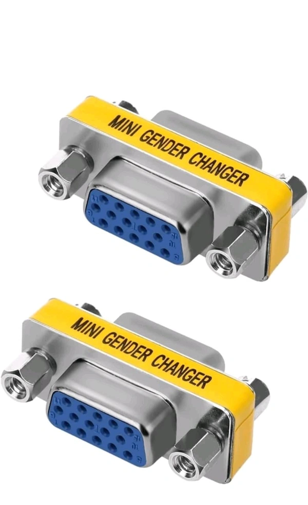 VGA FEMALE TO FEMALE (STEEL)