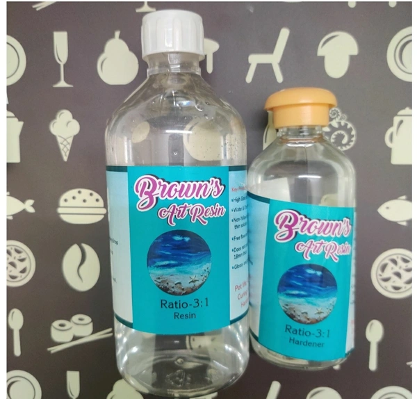 500g Brown's Art Resin