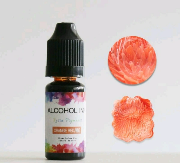 Alcohol Ink - Orange Red - 10ml