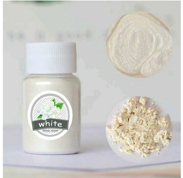 Mica Pearl Powder - White - 10gms