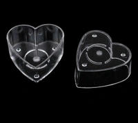 Polycarbonate T Cups - Heart - 4*3.5*1.5cm