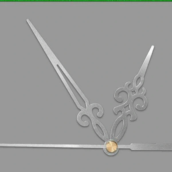 Mini Clock Hands1 - Silver - 3.3*4*5 cm
