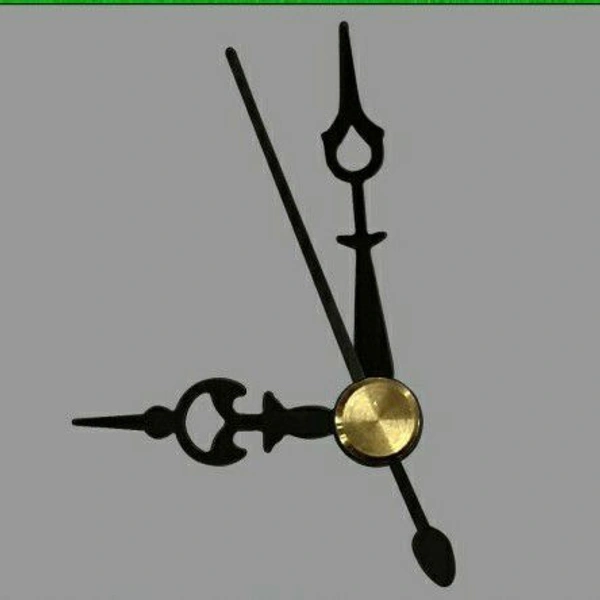 Mini Clock Hands1 - Black - 3.3*4*5 cm