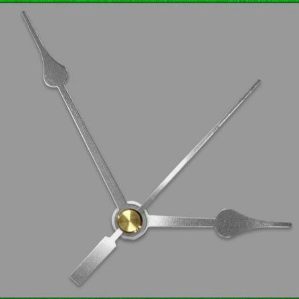 Small Clock Hands - Silver - 5*6.3*8 cm