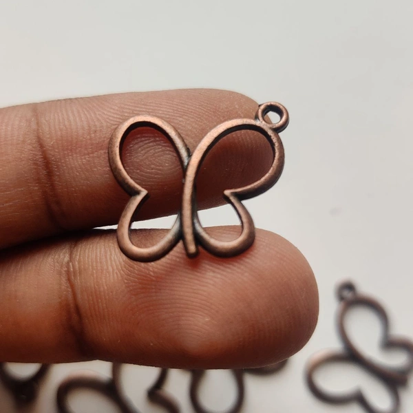 Butterfly Copper Open Bezel