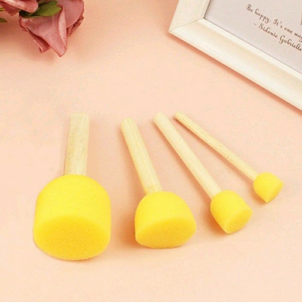 Yellow Sponge 4pc - 9.5*4 ,9*4 ,9*2, 8*1.5 cm