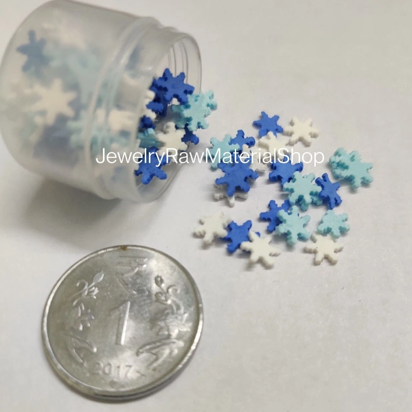 Snowflakes Clay Shakers - 5g