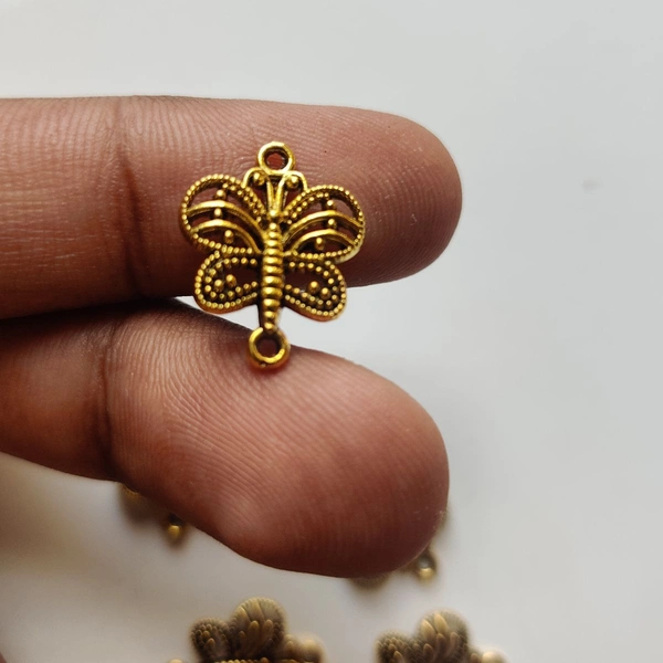 Butterfly Gold Bracelet Charms