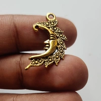 Half Moon Gold Charm