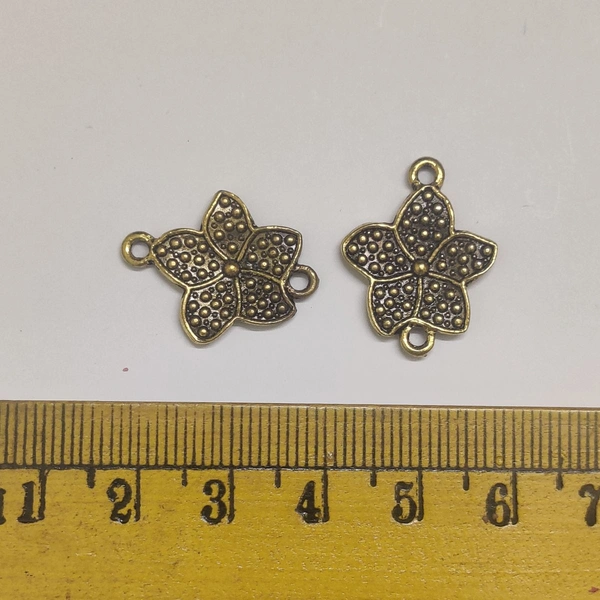 Flower Gold Bracelet Charm