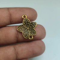 Flower Gold Bracelet Charm