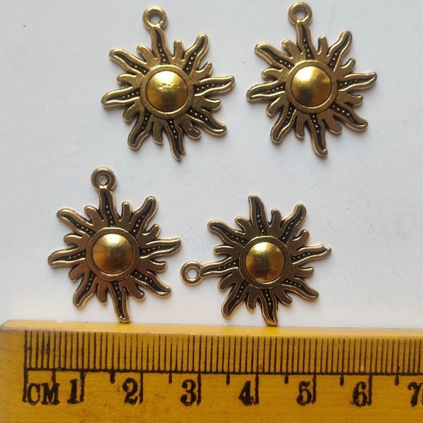 Sun Gold Charm