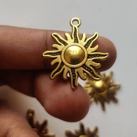 Sun Gold Charm