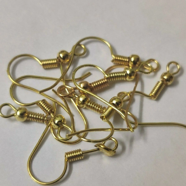 Gold Earrings Hooks