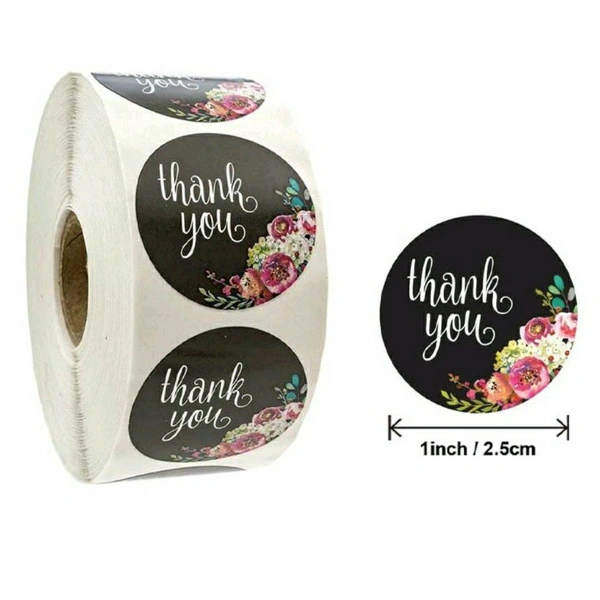 Thank You Stickers 2 (10Pcs) - 1 Inch