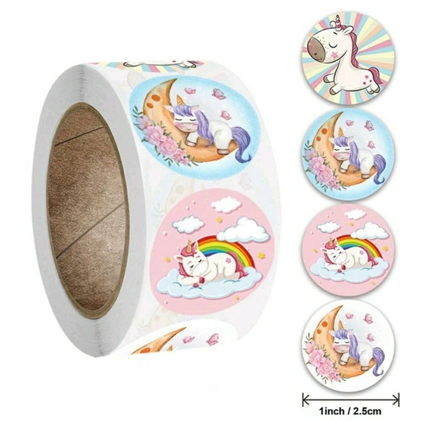 Unicorn Stickers  (10Pcs) - 1 Inch