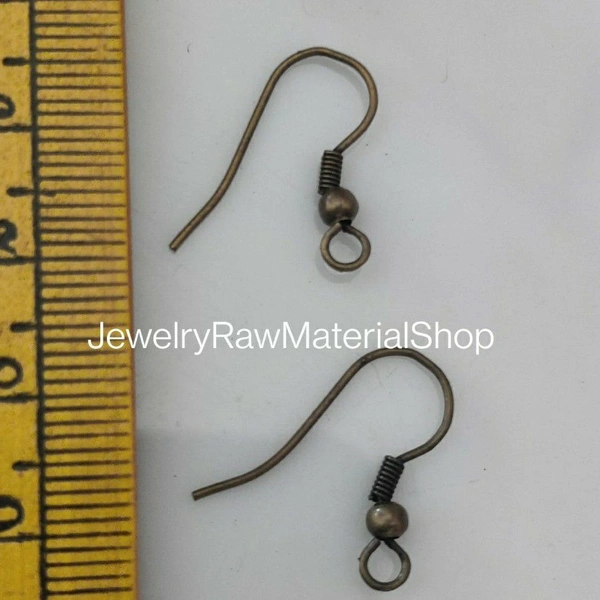 Antique Copper Earrings Hooks