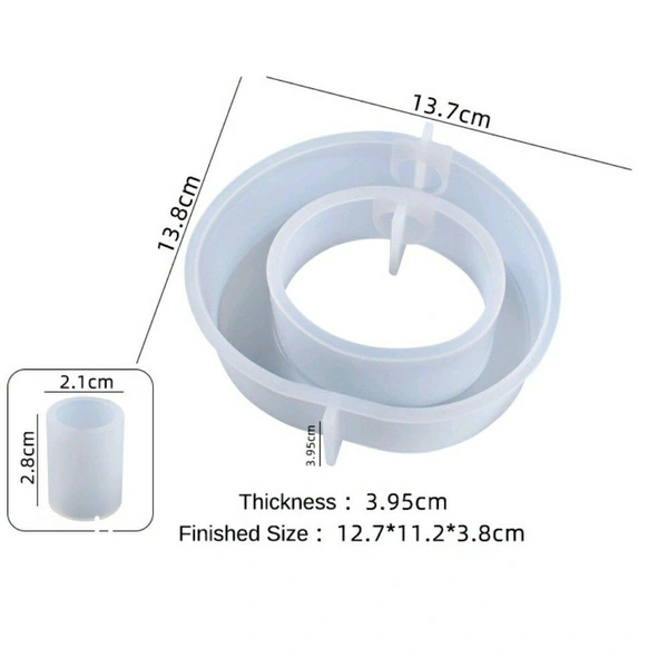 Round Planter Mold - 13.7*13.8 cm