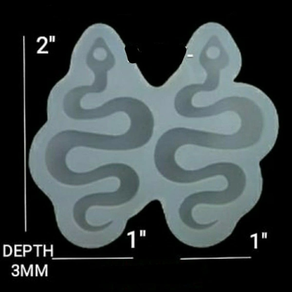 Snake Earrings - 2"*1"