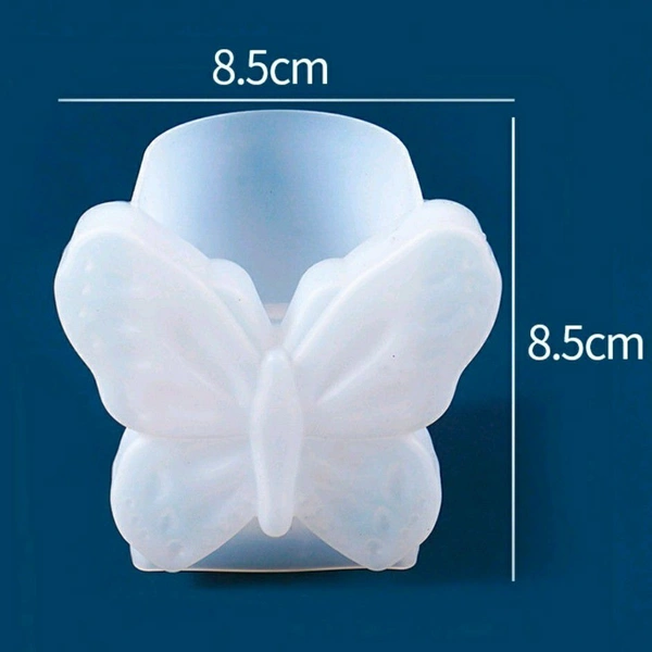 Butterfly Pen Stand Mold - 8.5*8.5 cm