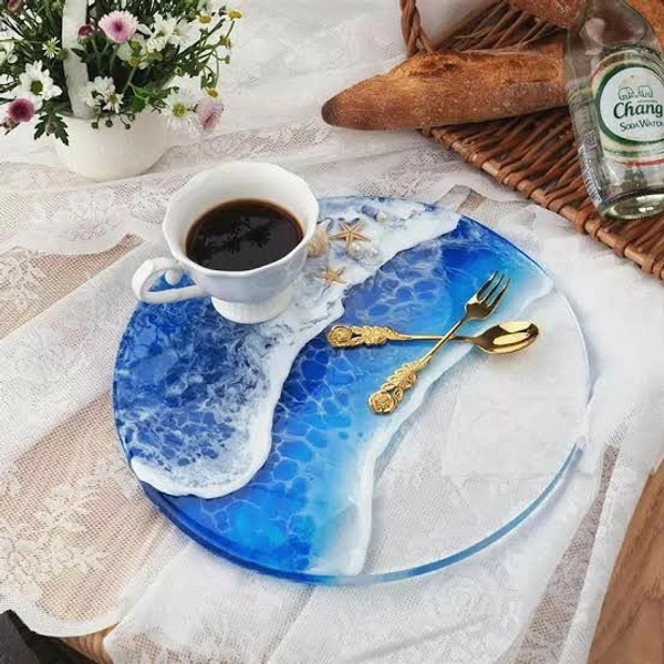 Round Tray / Clock Mold - 19 cm