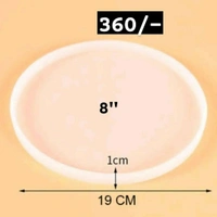 Round Tray / Clock Mold - 19 cm